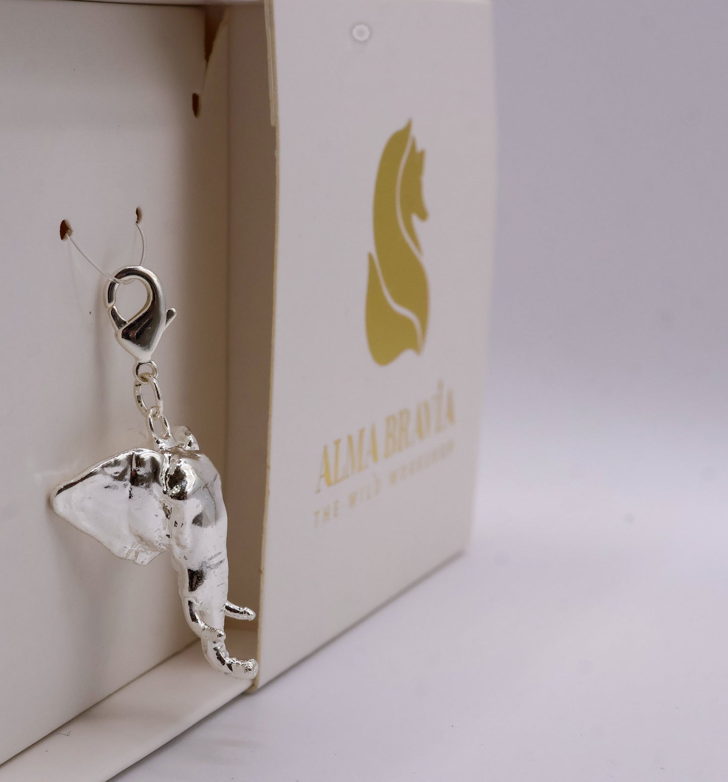 Charm Elefante en baño de oro o plata
