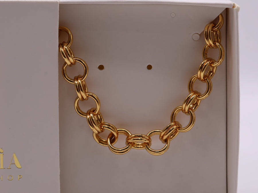 Cadena doble argolla