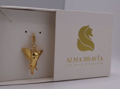 Charm Elefante en baño de oro o plata