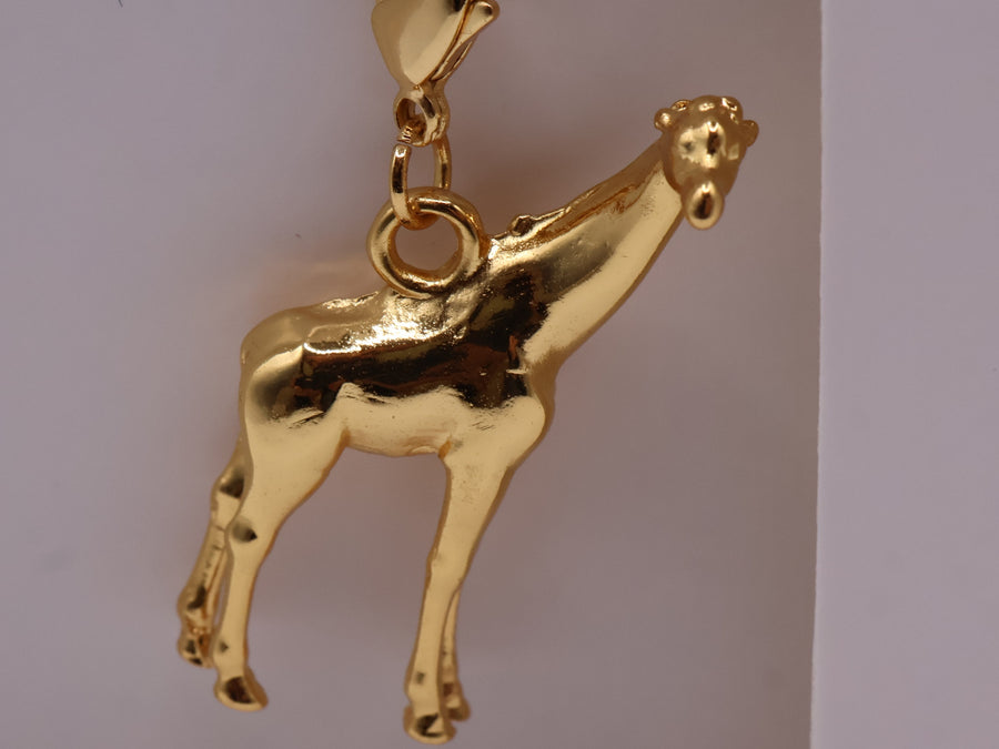Charm Jirafa con baño en oro o plata