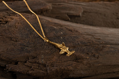 Collar Tiburón Martillo (Tallado a mano)
