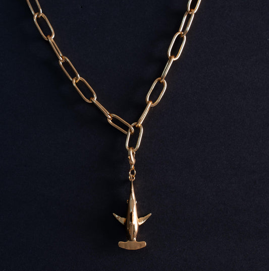 Charm Tiburon Martillo en baño de plata