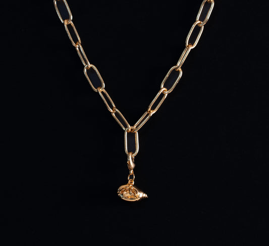 Charm cangrejo ermitaño baño de oro o plata