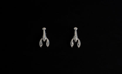 Aretes langosta en baño de oro o plataALMA BRAVIA Joyería Colombia