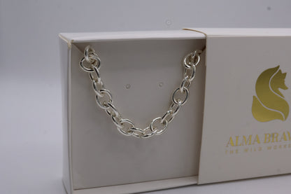 Cadena argolladaALMA BRAVIA Joyería Colombia