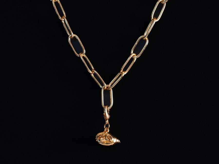 Charm cangrejo ermitaño baño de oro o plata