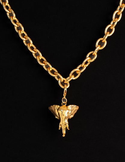 Charm Elefante en baño de oro o plataALMA BRAVIA Joyería Colombia